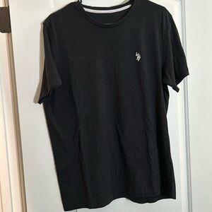 US Polo Assn ultra soft stretch tee large black